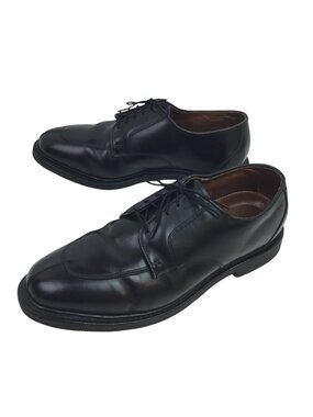 Allen Edmonds Classic Ashton Split Toe Mens 10 Leather Oxford Dress Shoes Black